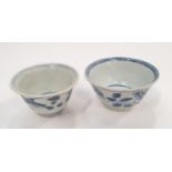 Two oriental tea bowls from the Nanking cargo