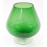 A green goblet