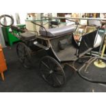 A four seat pony carriage to fit up to a 14 hand horse.