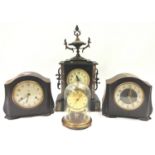 Misc clocks to include bakalite marble and celebration