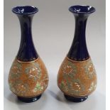 Two Royal Doulton vases.