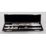Japanese Miyashima Glorious flute with case. Vendor advises this has been overhauled.