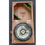 Ships Boxed Gimble Compass c.1915.