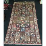 Quality bakhtiar carpet frame design 301 x 149 cm