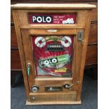 Allwin Vintage Samson London oak cased Polo pinball machine.