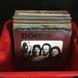 BOX OF VARIOUS VINYL LP RECORDS. To include - Frank Zappa - Al Stewart - Rick Wakeman - Dusty