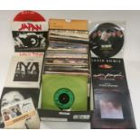 BOX OF MAINLY PIC SLEEVE 7" SINGLES. Various genre's here to include artist's - Pet Shop Boys -