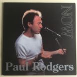 PAUL RODGERS 'NOW' GERMAN VINYL LP RECORD. This 1997 original German pressing only solo LP by the go