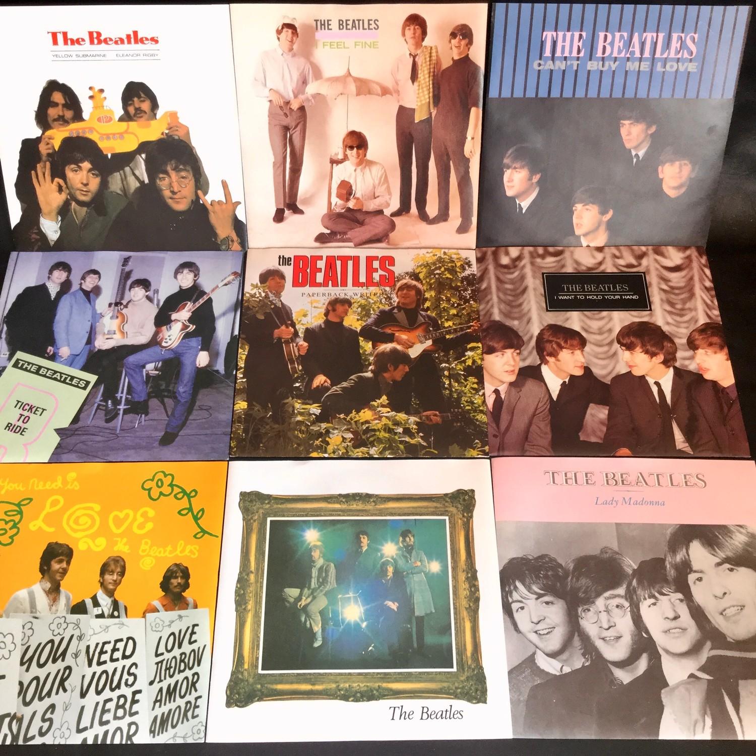 THE BEATLES 7" SINGLES COLLECTION BOX SET. This is the Beatles box set with 26 singles on Parlophone - Image 3 of 5