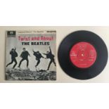 THE BEATLES SWEDISH EP 'TWIST AND SHOUT'. From 1963 we find here a VG+ condition foreign pressing on