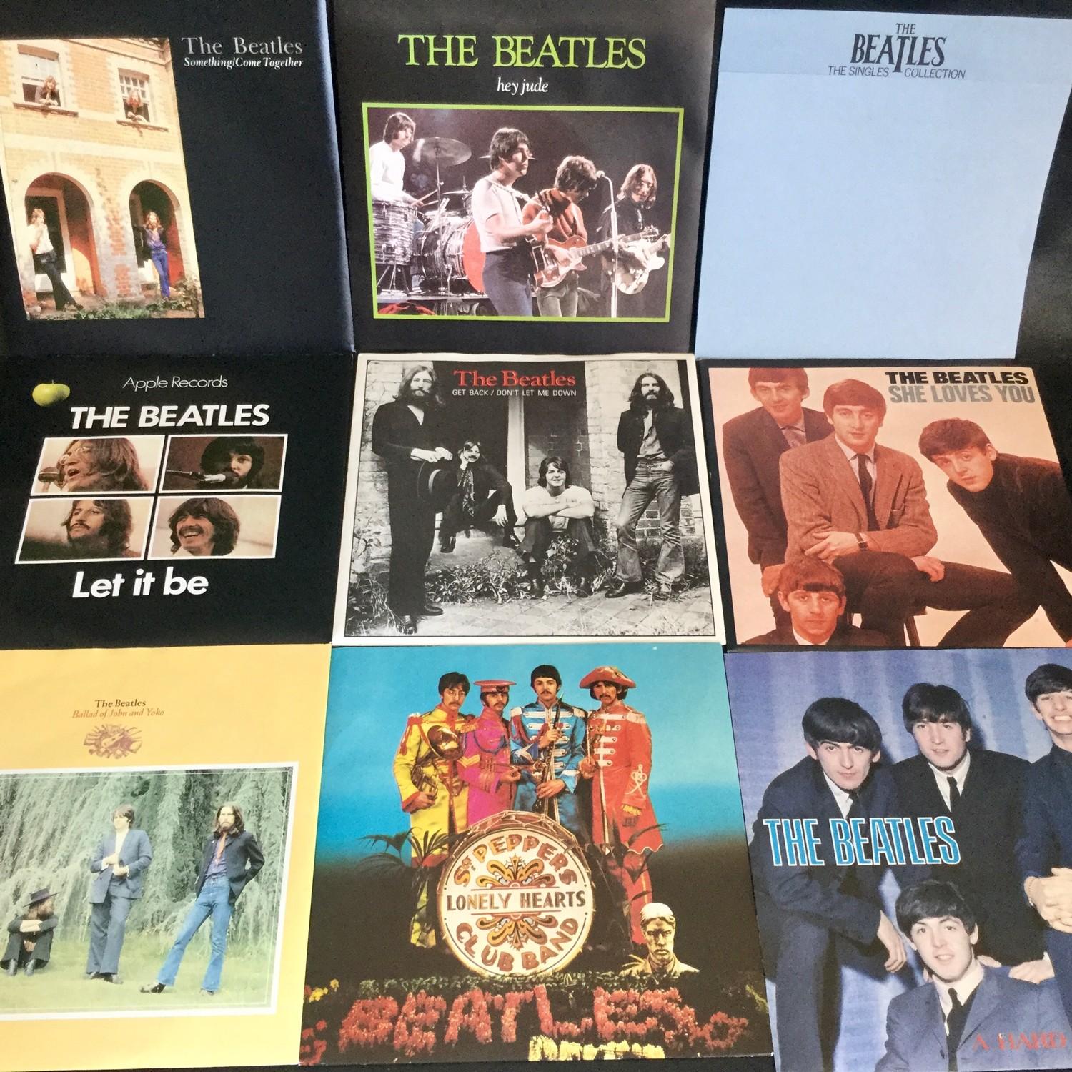 THE BEATLES 7" SINGLES COLLECTION BOX SET. This is the Beatles box set with 26 singles on Parlophone - Image 4 of 5