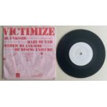 VICTIMIZE 7" PROMO SINGLE 'BABY BUYER'. An original rare first pressing punk record on the I.M.E.