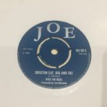 DICE THE BOSS 7? VINYL SINGLE RECORD. ?Brixton Cat, Big And Fat? on the JOE label DU 50 from 1969.