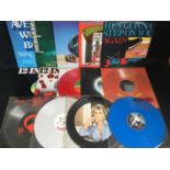 COLLECTION OF 12" COLORED VINYL RECORDS X 14. All found here in VG+ conditions we have artist's to