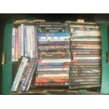 LARGE BOX OF MUSIC RELATED DVD FILMS. Here we have 60 disc's of bands and solo artist's to include -