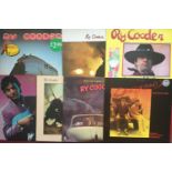 RY COODER COLLECTION OF VINYL ALBUMS. This lot consists of 7 LP records to include titles -