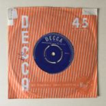 ROLLING STONES DEMO / PROMO ON DECCA 7" RECORD. Here's a fantastic rarity with hand written