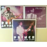 3 PRINCE VINYL RARITIES. First up we have an unofficial release of a Prince concert that took