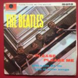 BEATLES 'PLEASE PLEASE ME' 1ST PRESS BLACK & GOLD. Nice original Beatles UK 'Please Please Me'