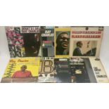 10 RAY CHARLES VINYL LP RECORDS. Titles to include - Genius Of - In Person - Sweet & Sour Tears -