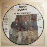 DURAN DURAN - 'VIDEO CHRISTMAS' PICTURE DISC LP RECORD. From 1984 on the Santa Claus label No. SC004