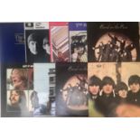 6 BEATLE RELATED VINYL LP RECORDS. To include - Let It Be - Beatles For Sale - Beatles Ballads -