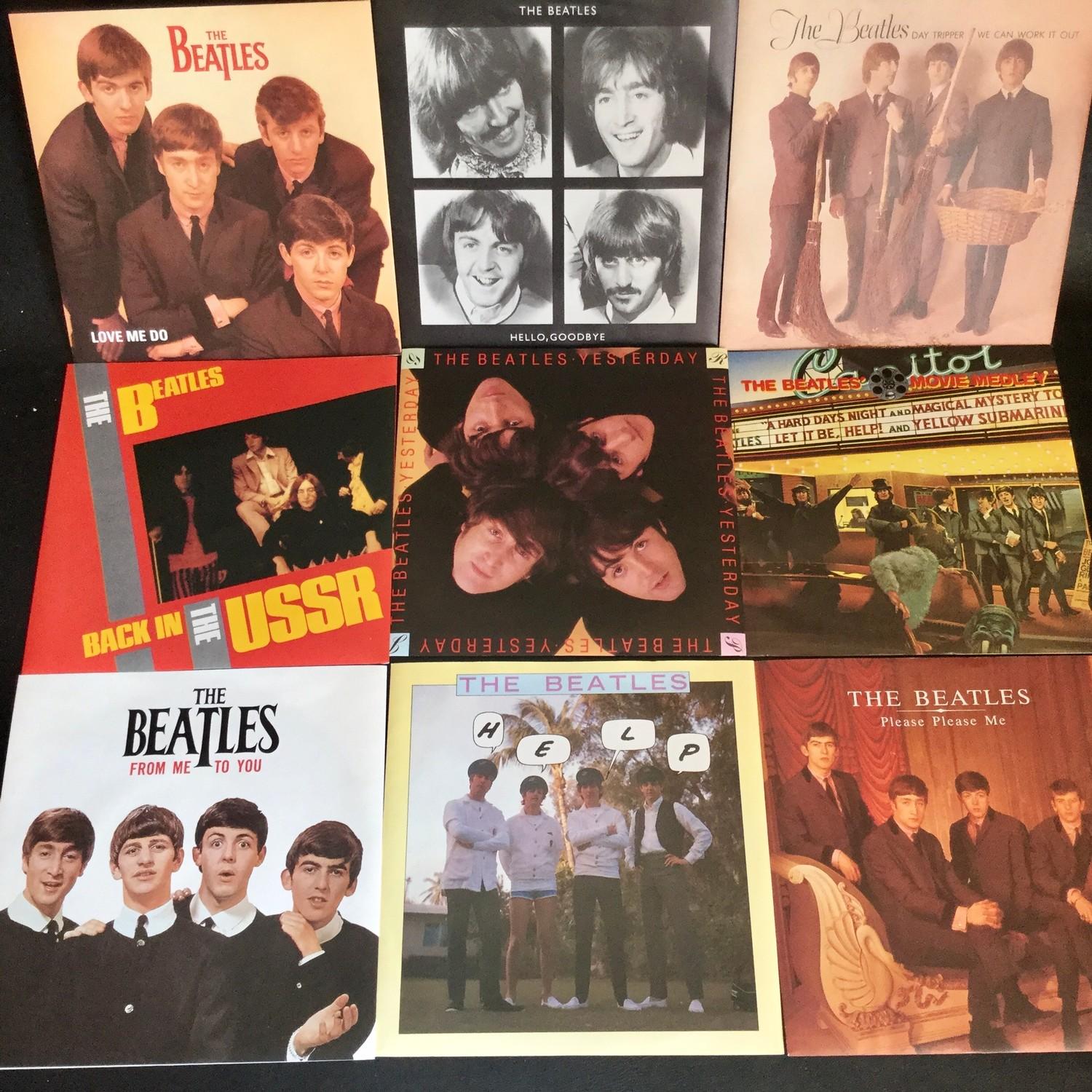 THE BEATLES 7" SINGLES COLLECTION BOX SET. This is the Beatles box set with 26 singles on Parlophone - Image 2 of 5