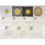 11 A & M DEMO / PROMO 7" VINYL SINGLES. Nice little lot with artist's to include - Billy Preston -