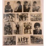 BEATLES BUBBLEGUM CARDS. Nice set of 76 ABC Bubblegum cards depicting The Fab Four in black & white.