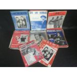 COLLECTION OF VINTAGE SHEET MUSIC AND BOOKS. This lot includes pop scores from many hits from the