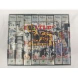 THE BEATLES ANTHOLOGY. From 1996 we have a VHS Video Box Set of 8 Tapes from EMI Apple. Condition is