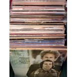 LARGE CRATE OF POP/ROCK RELATED LP RECORDS. Artist's to include - 4 Seasons - Donna Summer -