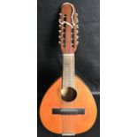 BANDAURIA ALABAU GUITAR FROM VALENCIA SPAIN. Was brought to the UK around 40/50 years ago. The