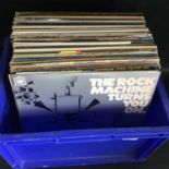 BOX OF ROCK / POP VINYL LP RECORDS. In this box we find a host of artist's like - Led Zeppelin -