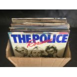 SELECTION OF VARIOUS COLOURED 7" RECORDS. This collection has artist's - Squeeze - The Police -
