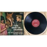 BILLY FURY LP RECORD 'I'VE GOTTA HORSE'. Soundtrack album on Decca LK 4677 from 1965 featuring a