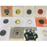 SOUL INSPIRED 7" SINGLES. Over 40 singles in this carry case with a range of artist's like - The