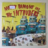 MARKY RAMONE AND THE INTRUDERS VINYL LP RECORD. Rare baby blue colored vinyl by Marky Ramone And The