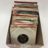 BOX OF VARIOUS 7" SINGLES. Mainly from the 60's with artist's to include - The Beatles - The Monkees