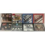 BOX OF VARIOUS COMPACT DISCS. Nice selection of Beatles - Jimi Hendrix - Bob Marley - U2 - The