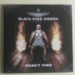 BLACK STAR RIDERS - 'HEAVY FIRE' VINYL LP RECORD. Comes in gatefold sleeve from 2017 and is in VG+