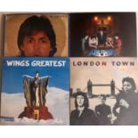 PAUL McCARTNEY /WINGS & RINGO STARR LP RECORDS. Titles as follows: London Town x 2 - Wings