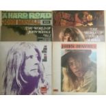 JOHN MAYALL ALBUM COLLECTION. 6 records here altogether starting of with 'A Hard Road' on Decca LK