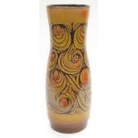 Poole Pottery shape 85 Aegean stick stand 16" high.