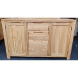 Large oak dresser base