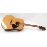 Tanglewood Guitar Company 12 string acoustic guitar.