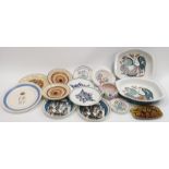 Collection of modern and traditional Poole Pottery (15).