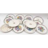 Collection of Traditional Poole Pottery dishes (12).