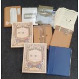 A selection of commemorative royal stamps together with new stock books top cards and albums.
