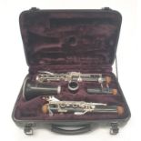 Odyssey clarinet in a case.